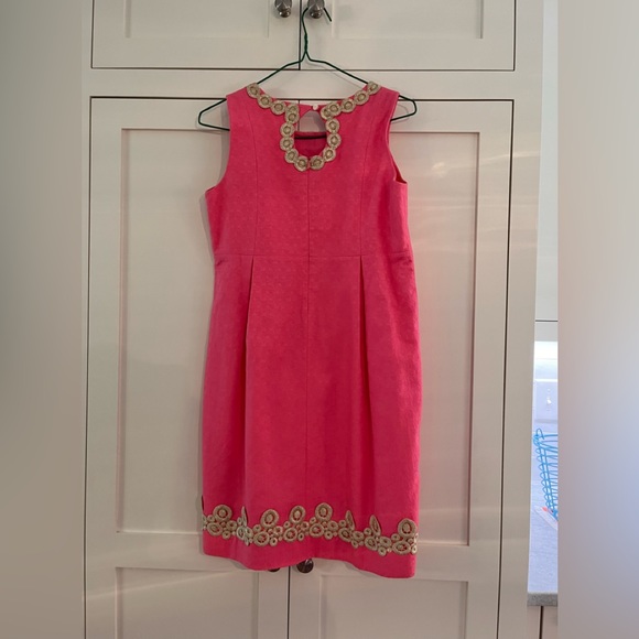 Lilly Pulitzer Other - Girls Lilly Politzer pink and gold dress